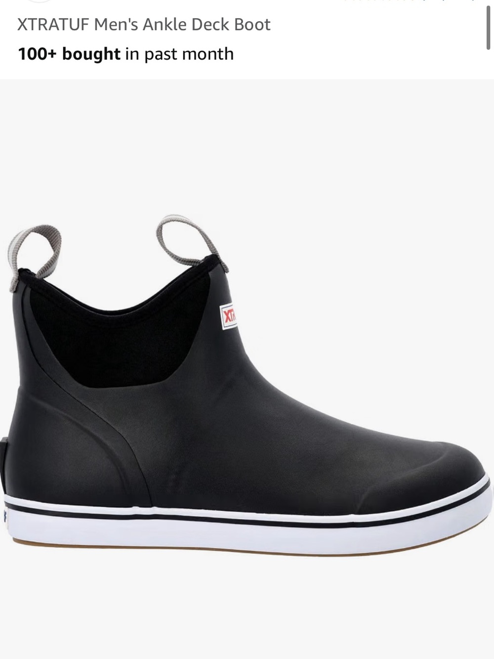 XTRATUF Men's Ankle Deck Boot